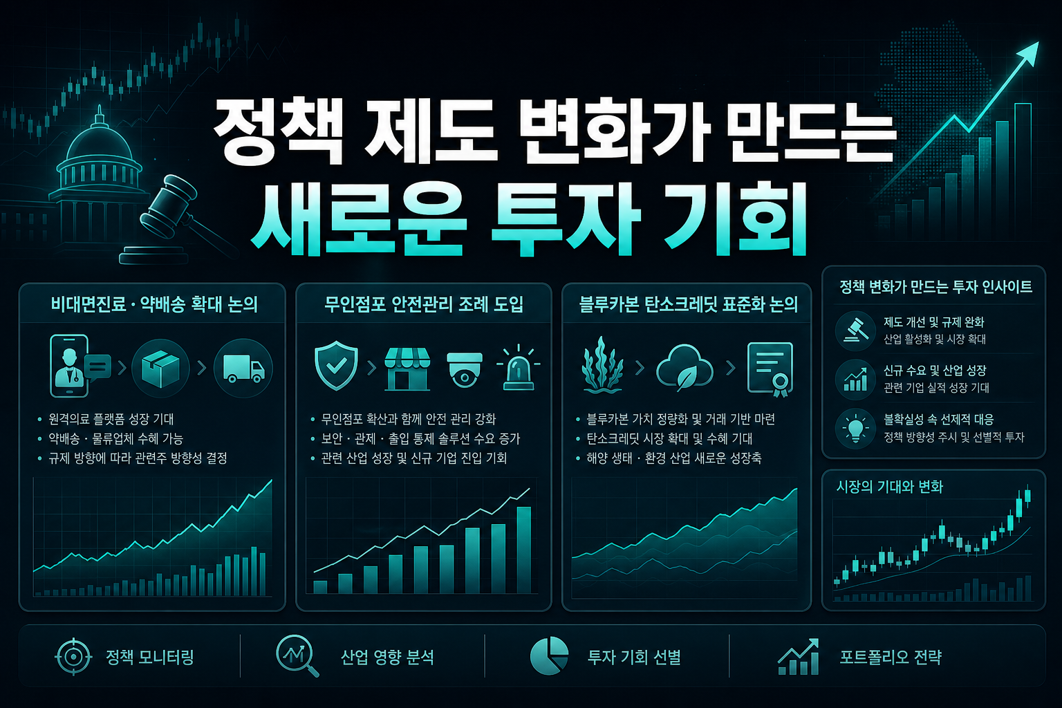 정책·제도 변화가 만드는 새로운 투자 기회