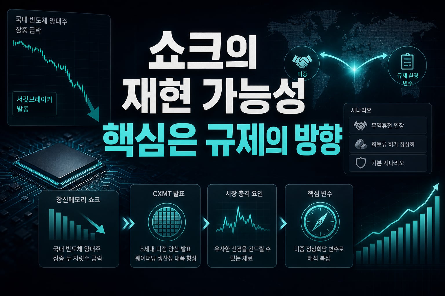 CXMT 쇼크의 재현 가능성, 핵심은 규제의 방향