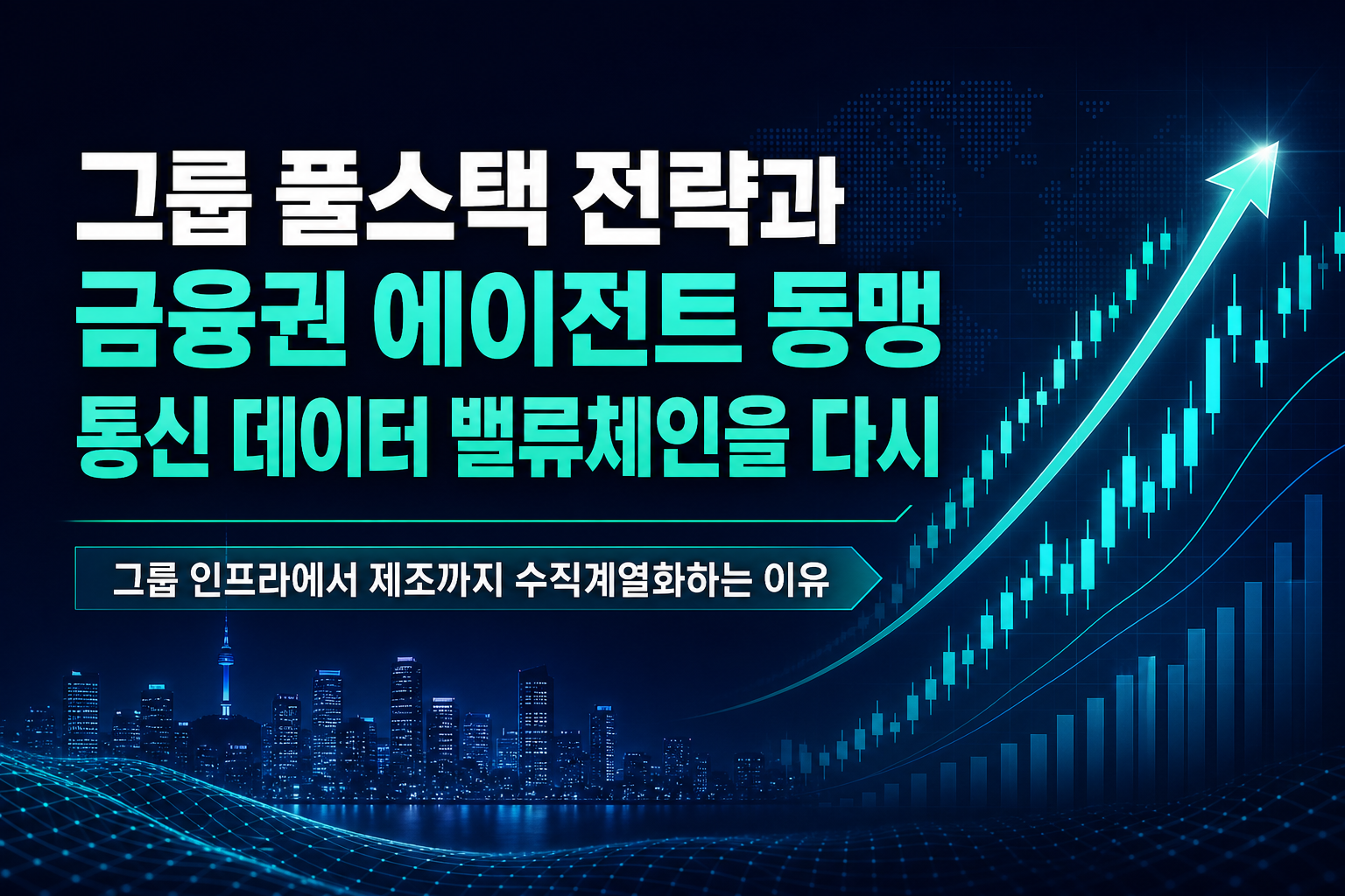 SK그룹 AI 풀스택 전략과 금융권 AI 에이전트 동맹, 통신·데이터 밸류체인을 다시 본다