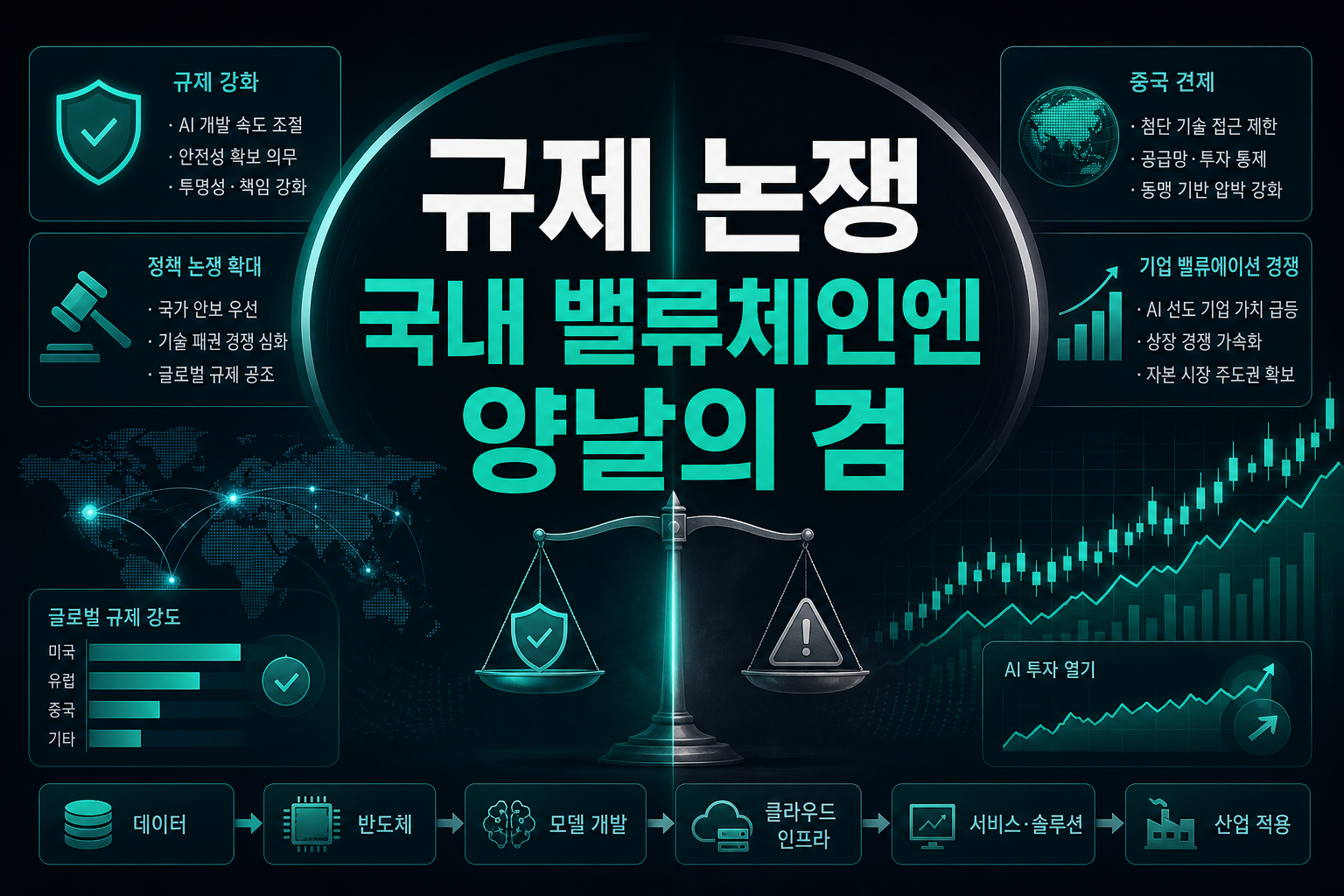 AI 규제 논쟁, 국내 AI 밸류체인엔 양날의 검