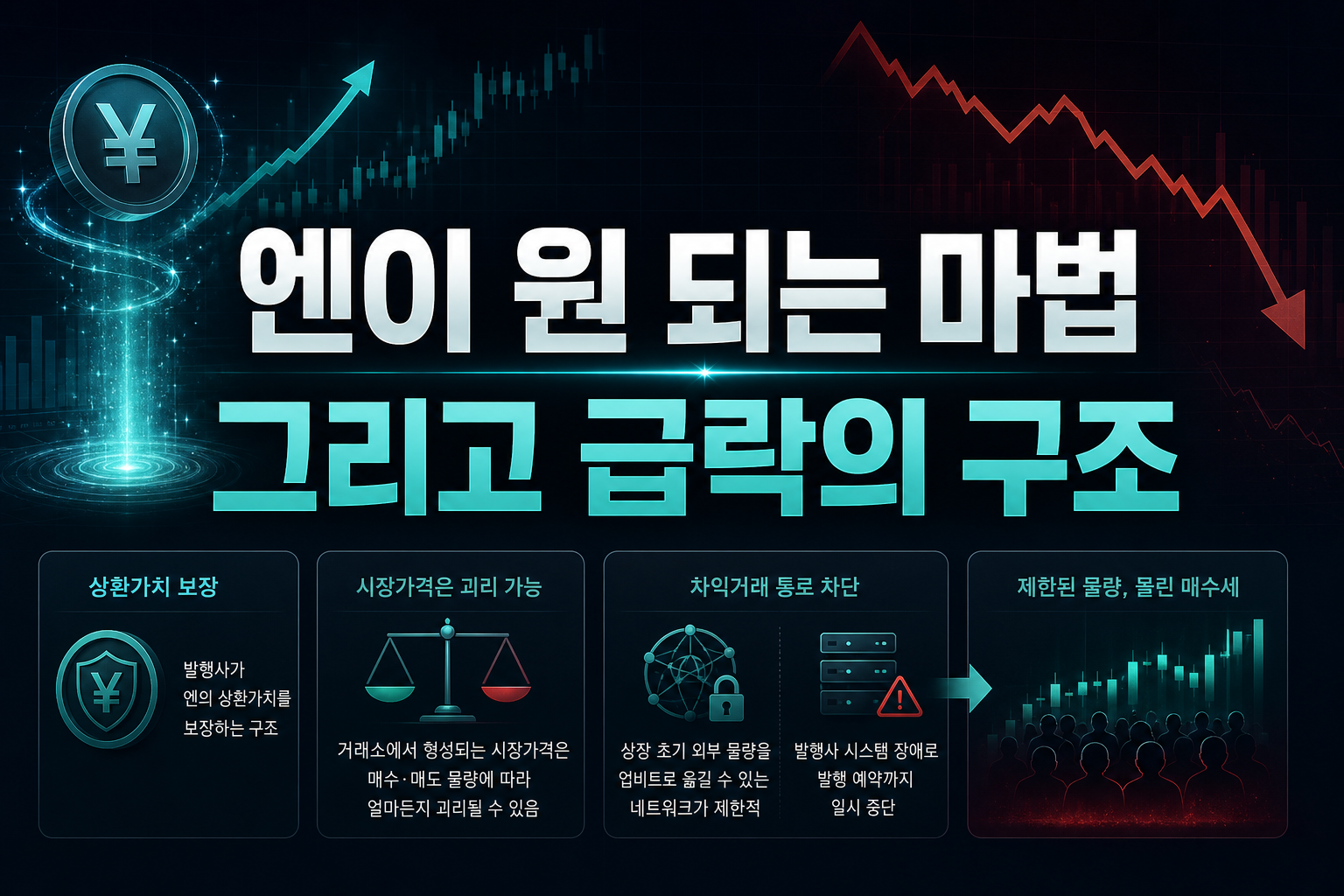 1엔이 37원 되는 마법, 그리고 76% 급락의 구조
