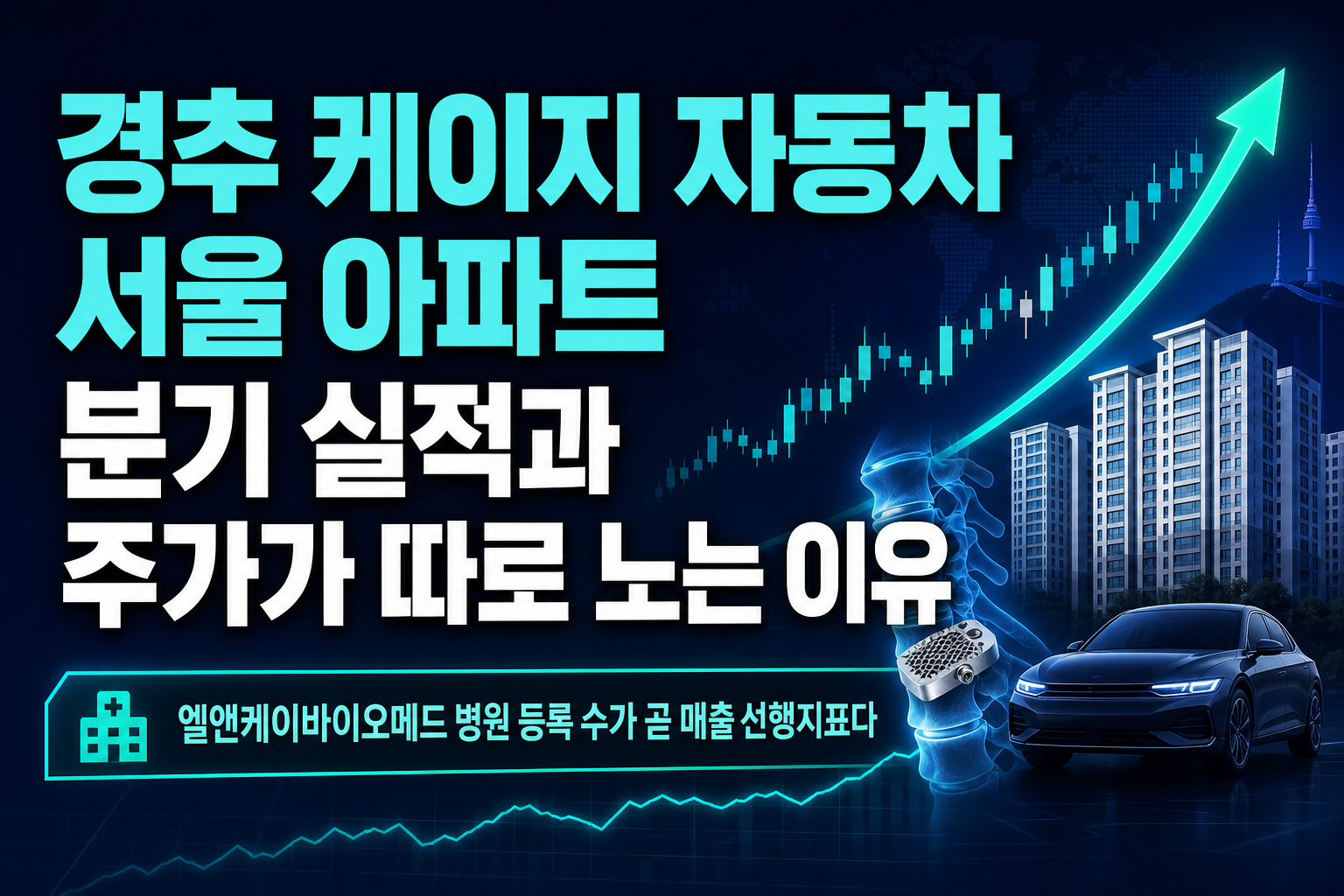 경추 케이지, 자동차, 서울 아파트… 3분기 실적과 주가가 따로 노는 이유