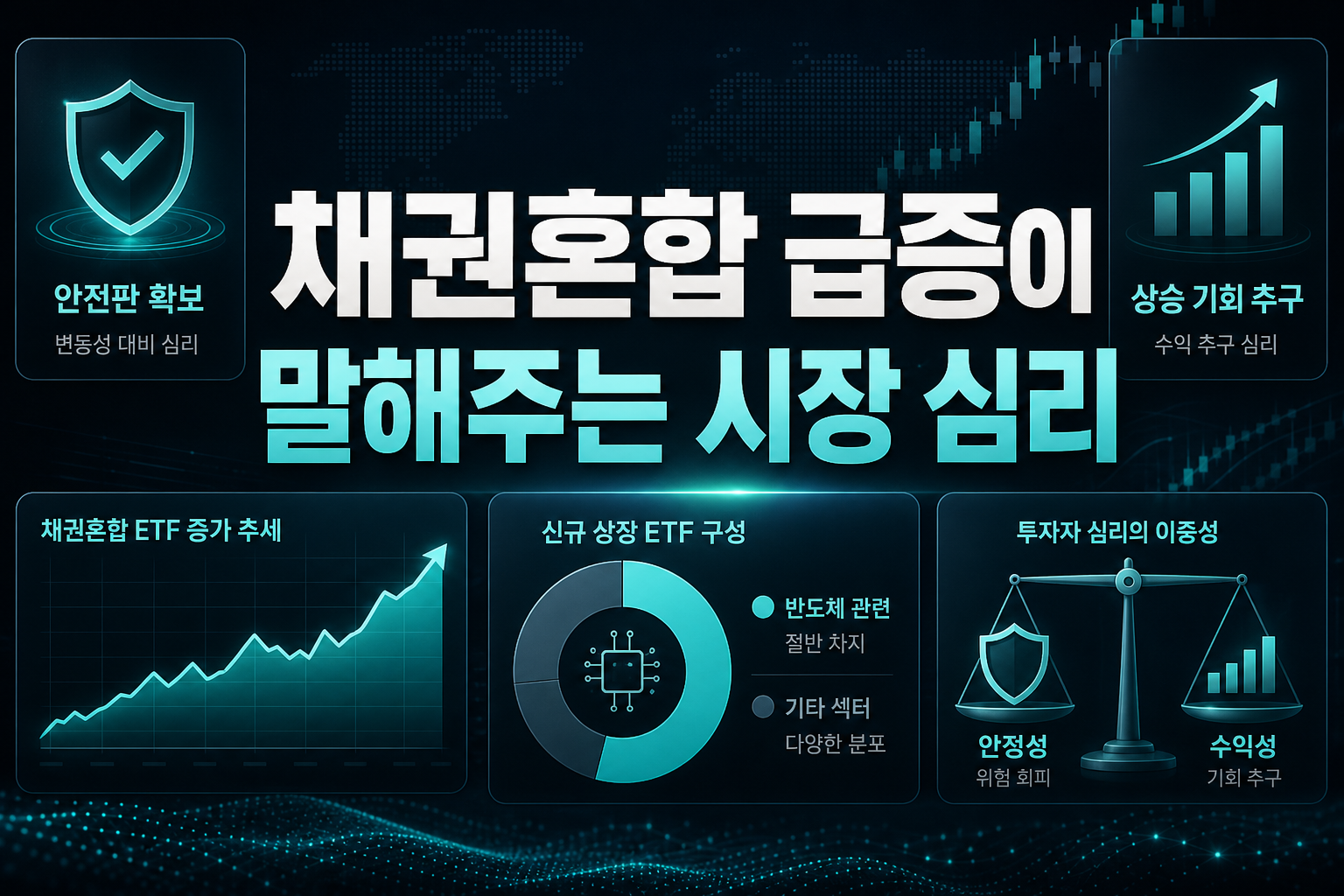 채권혼합 ETF 급증이 말해주는 시장 심리