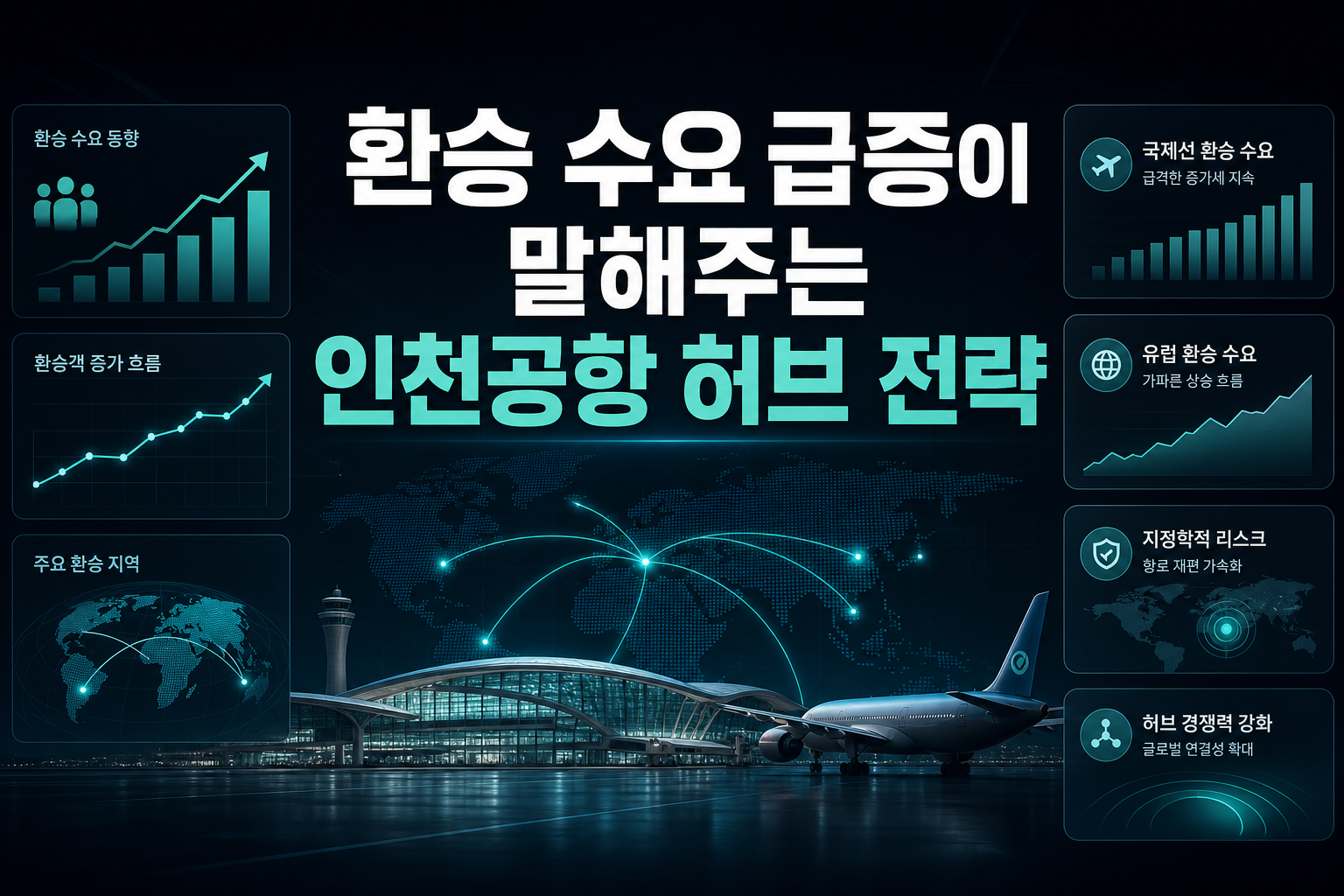 환승 수요 급증이 말해주는 인천공항 허브 전략