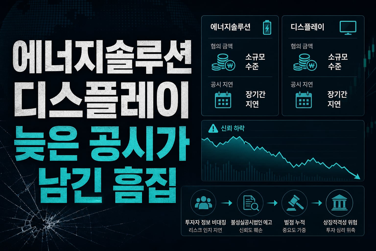 LG에너지솔루션·LG디스플레이, 늦은 공시가 남긴 흠집
