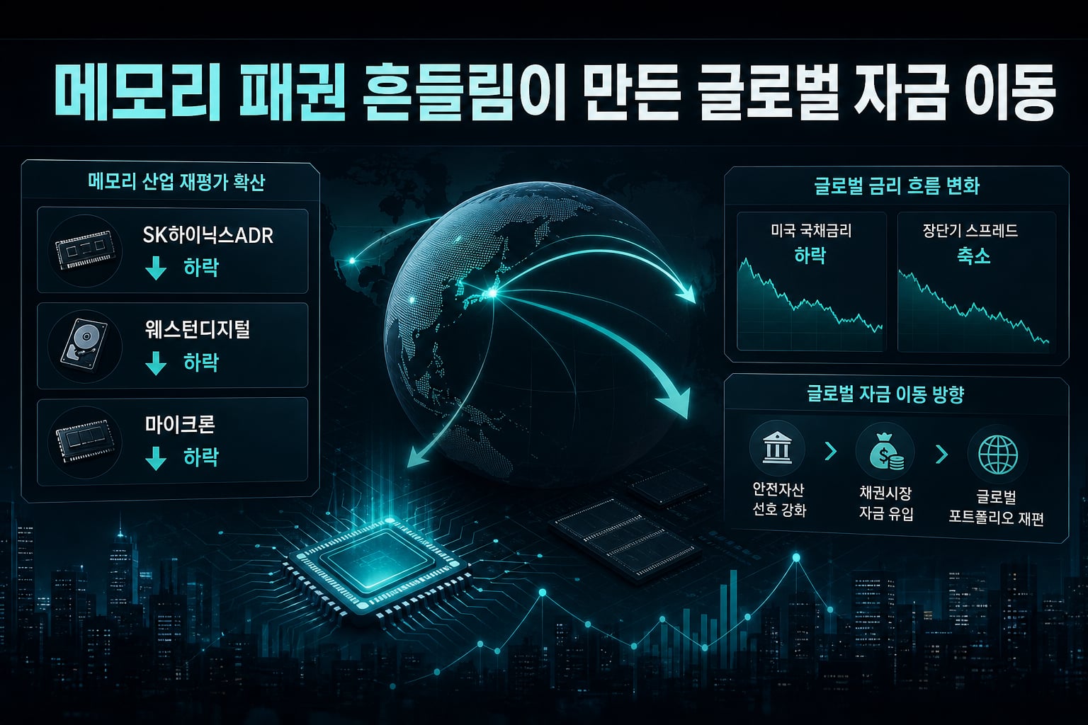 메모리 패권 흔들림이 만든 글로벌 자금 이동