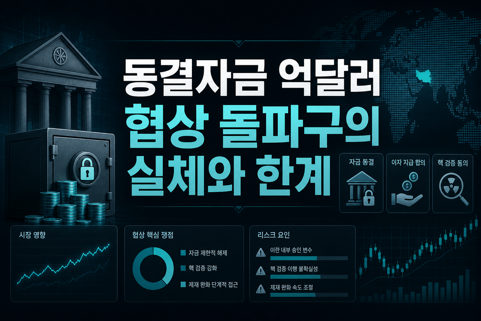 동결자금 60억달러, 협상 돌파구의 실체와 한계