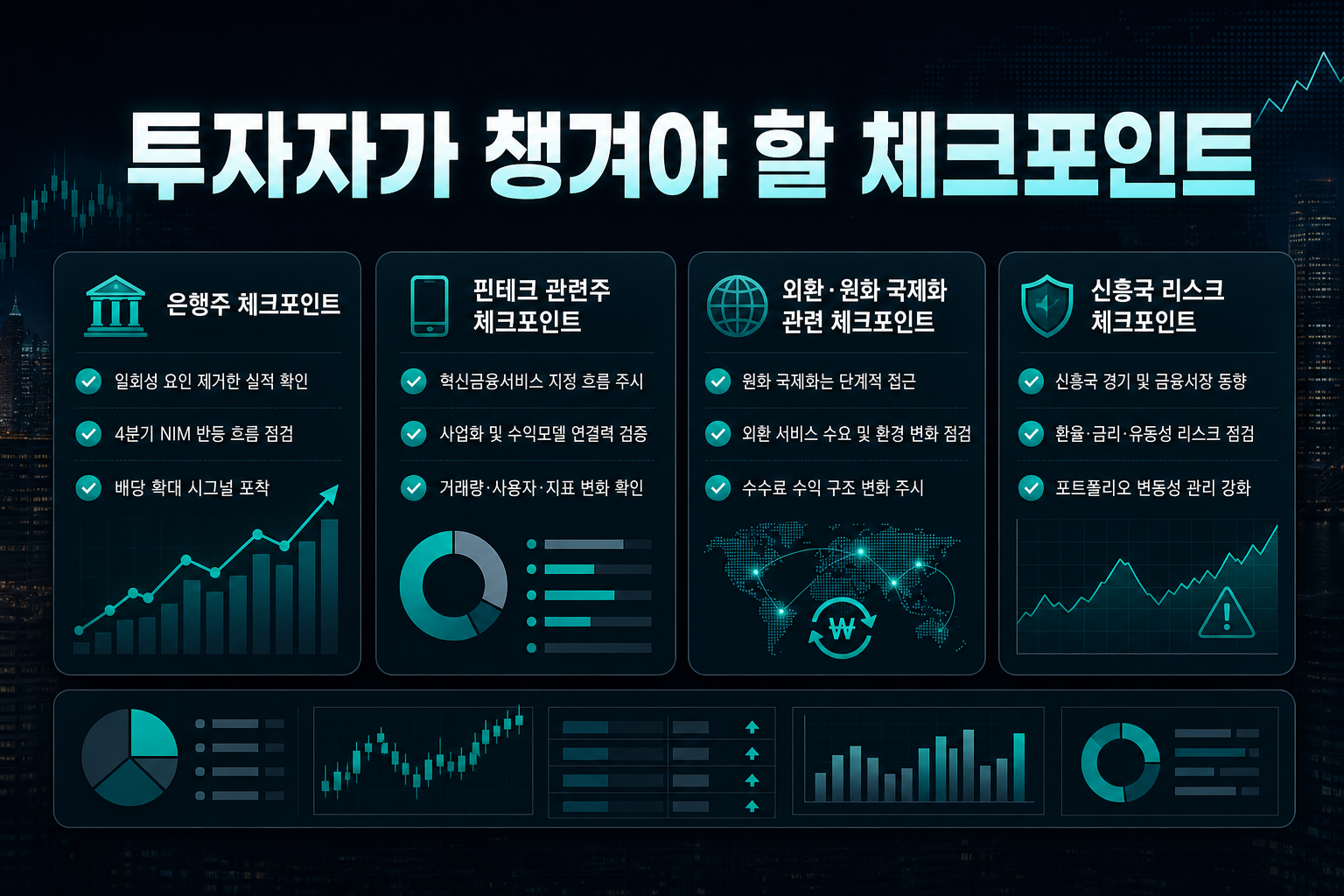 투자자가 챙겨야 할 체크포인트