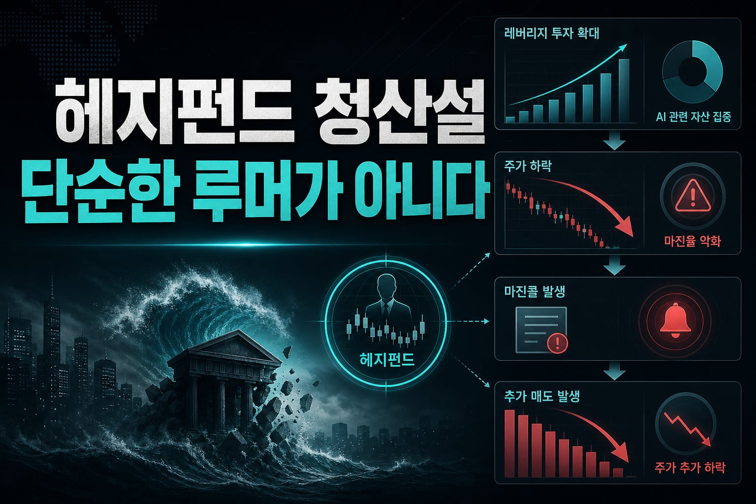 헤지펀드 청산설, 단순한 루머가 아니다