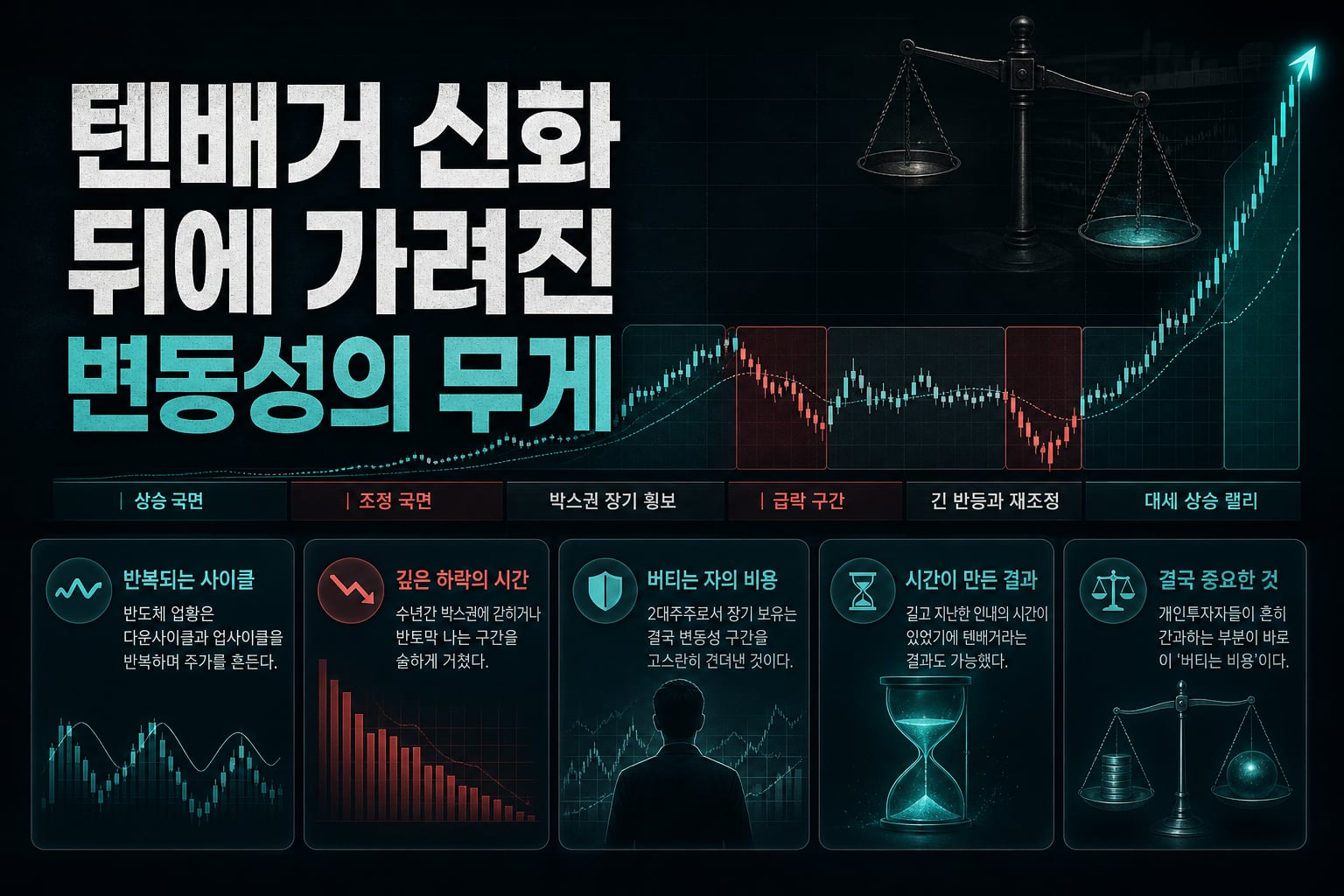 텐배거 신화 뒤에 가려진 변동성의 무게