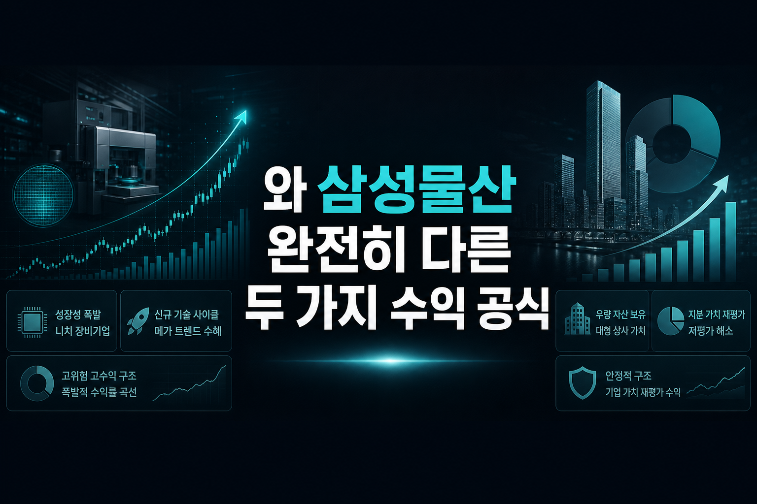 HPSP와 삼성물산, 완전히 다른 두 가지 수익 공식