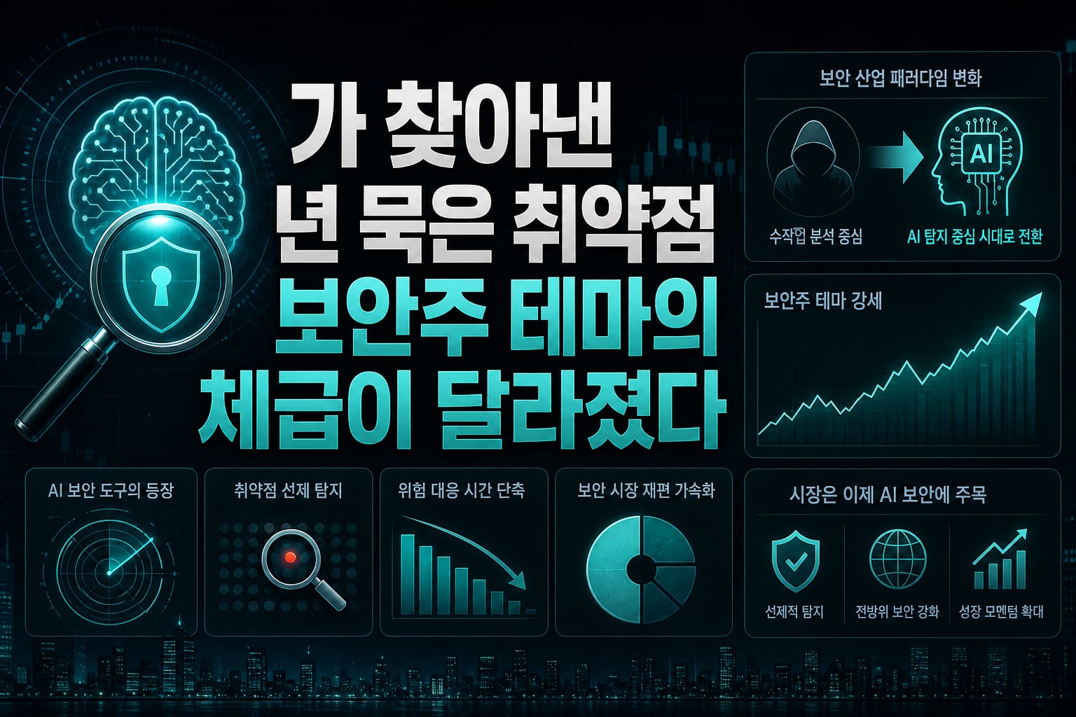 AI가 찾아낸 10년 묵은 취약점, 보안주 테마의 체급이 달라졌다