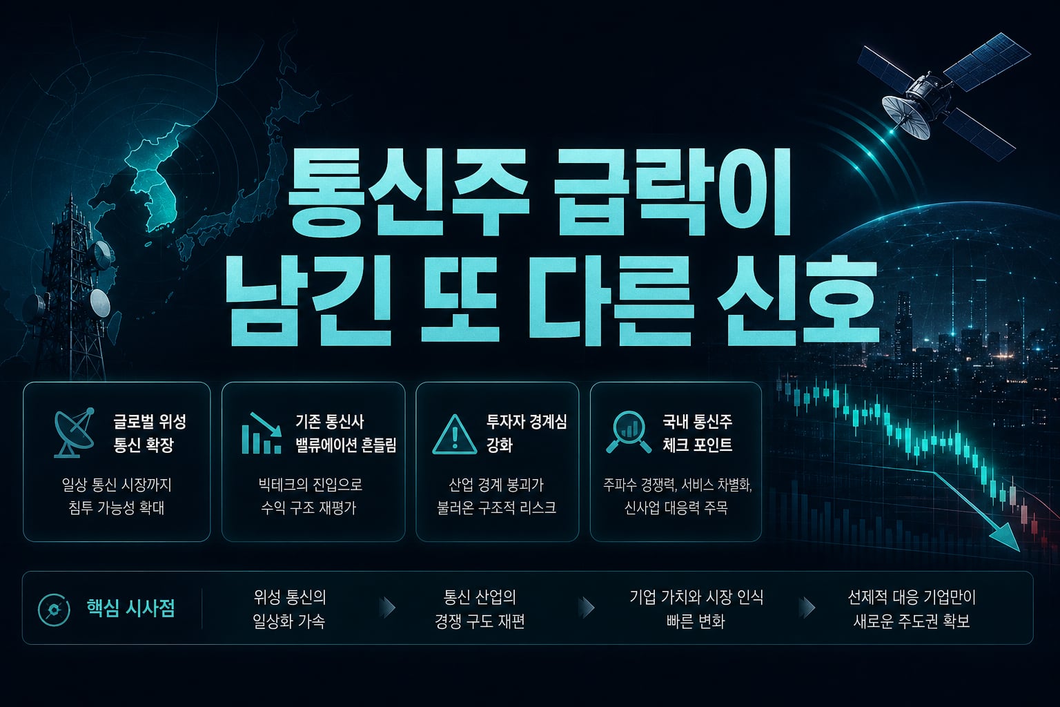 통신주 급락이 남긴 또 다른 신호
