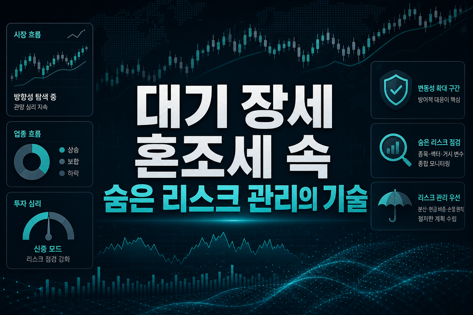CPI 대기 장세, 혼조세 속 숨은 리스크 관리의 기술