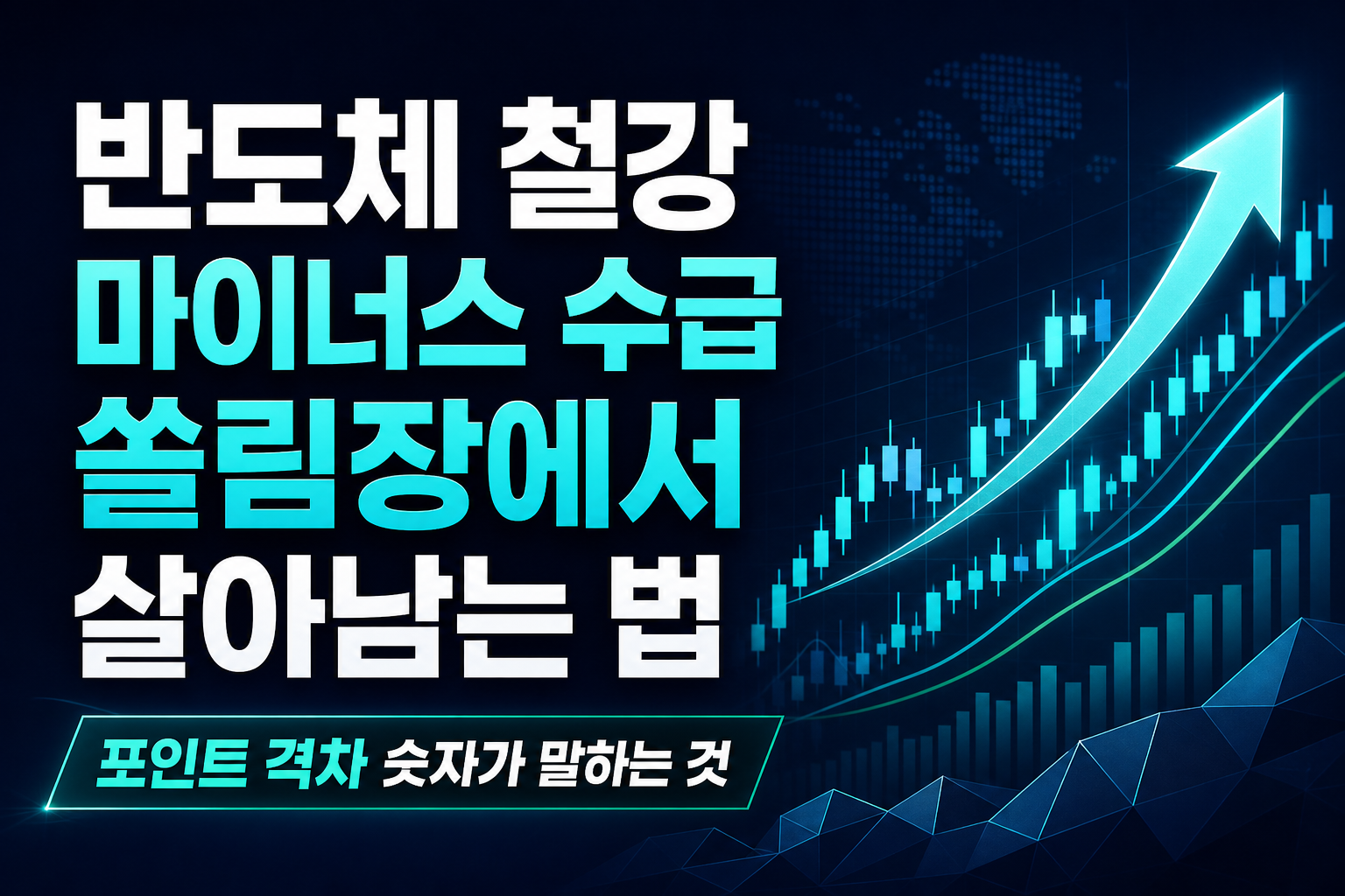 반도체 130% vs 철강 마이너스, 수급 쏠림장에서 살아남는 법