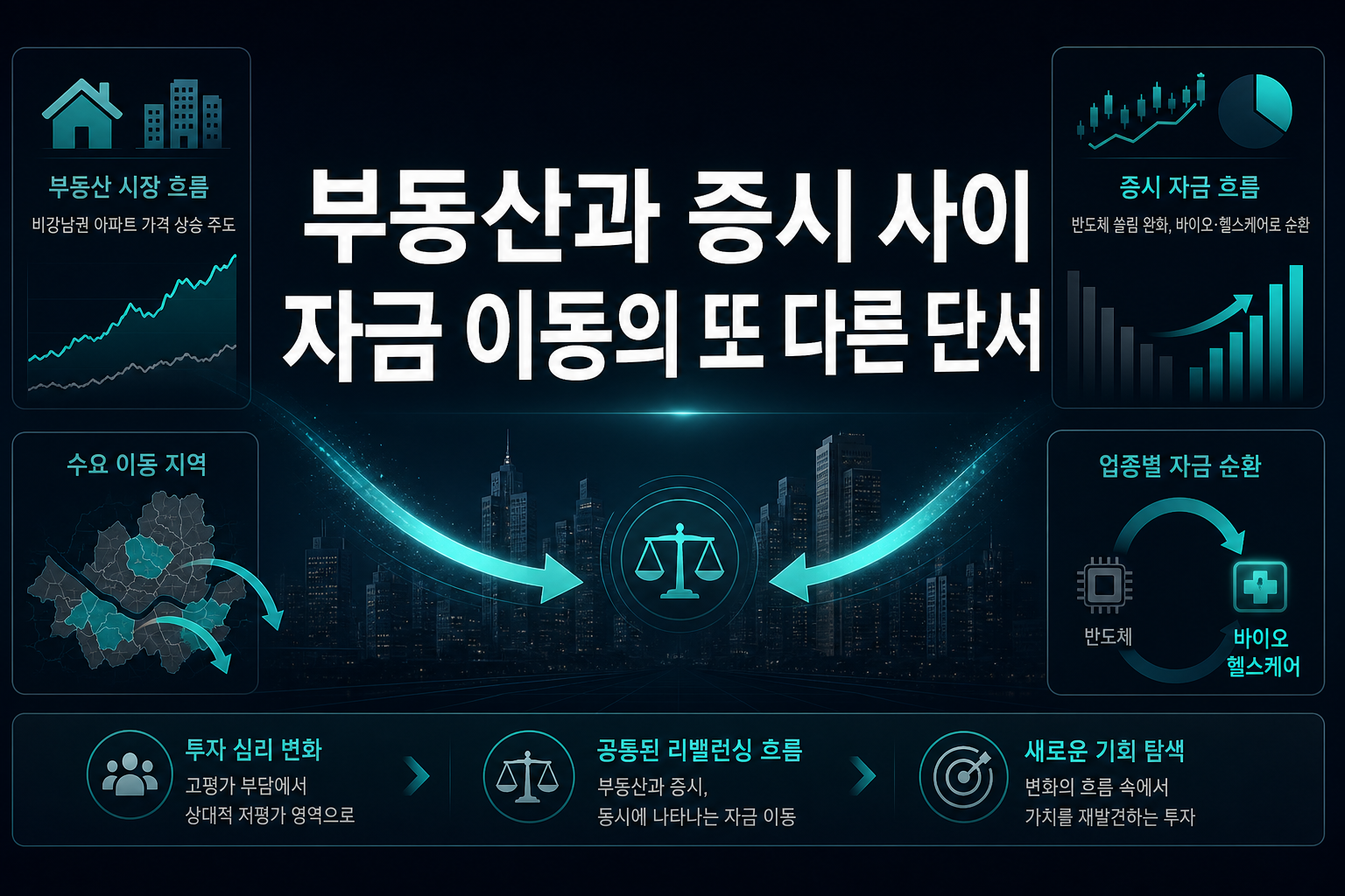 부동산과 증시 사이, 자금 이동의 또 다른 단서