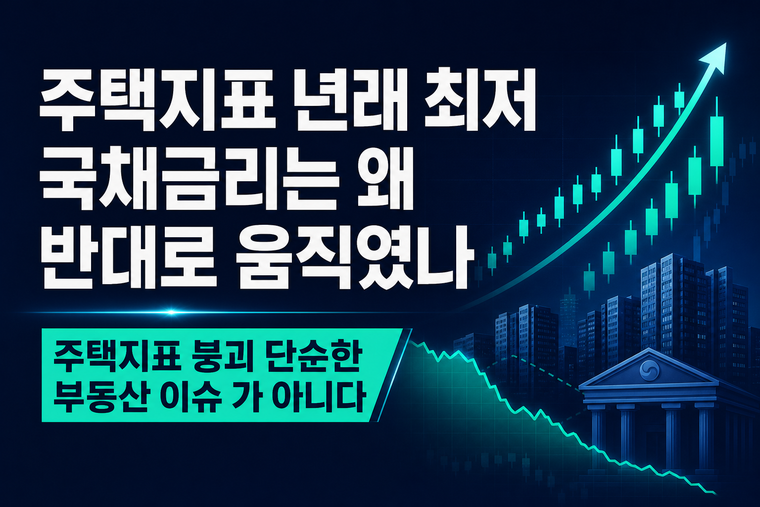 美 주택지표 14년래 최저, 국채금리는 왜 반대로 움직였나