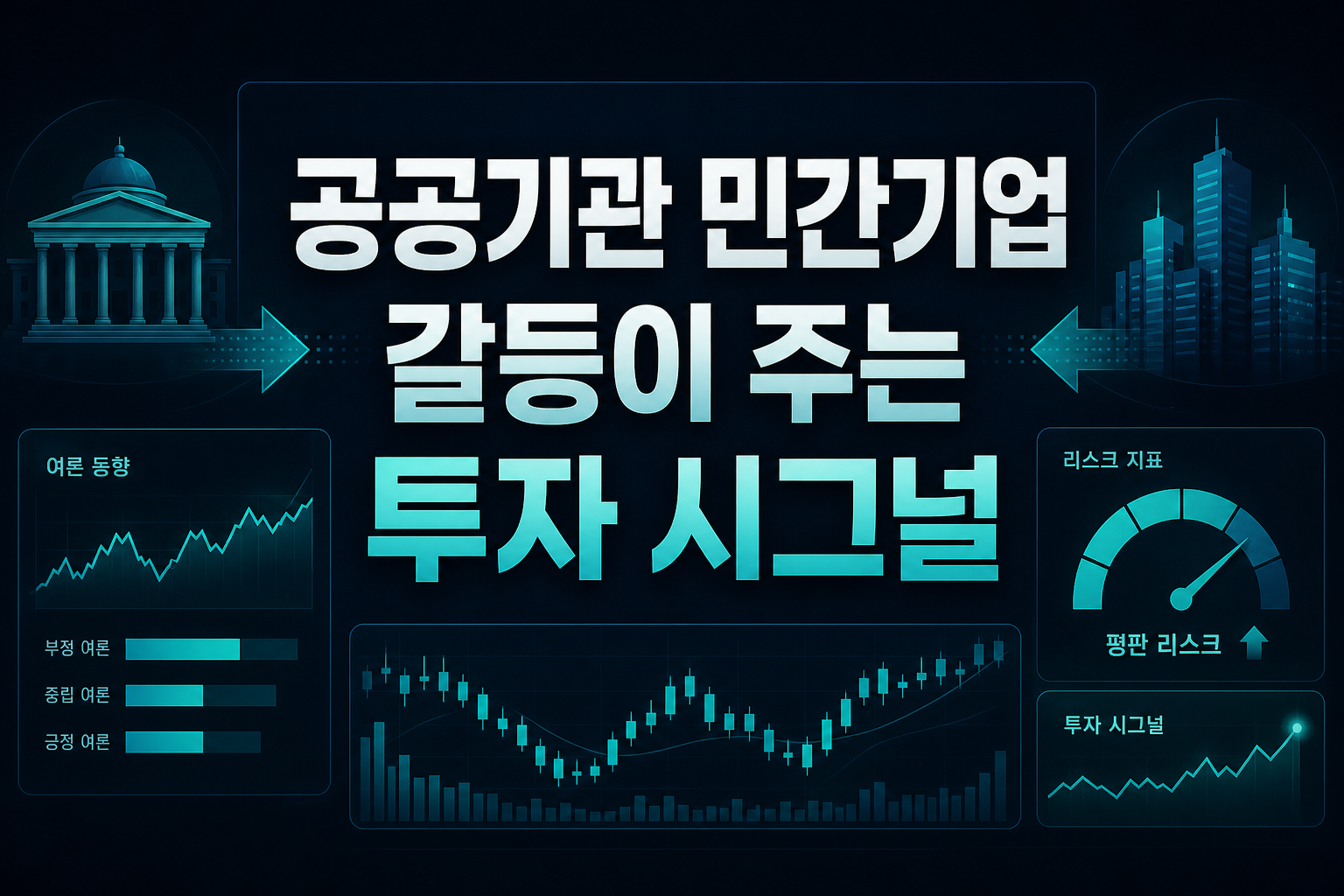공공기관-민간기업 갈등이 주는 투자 시그널