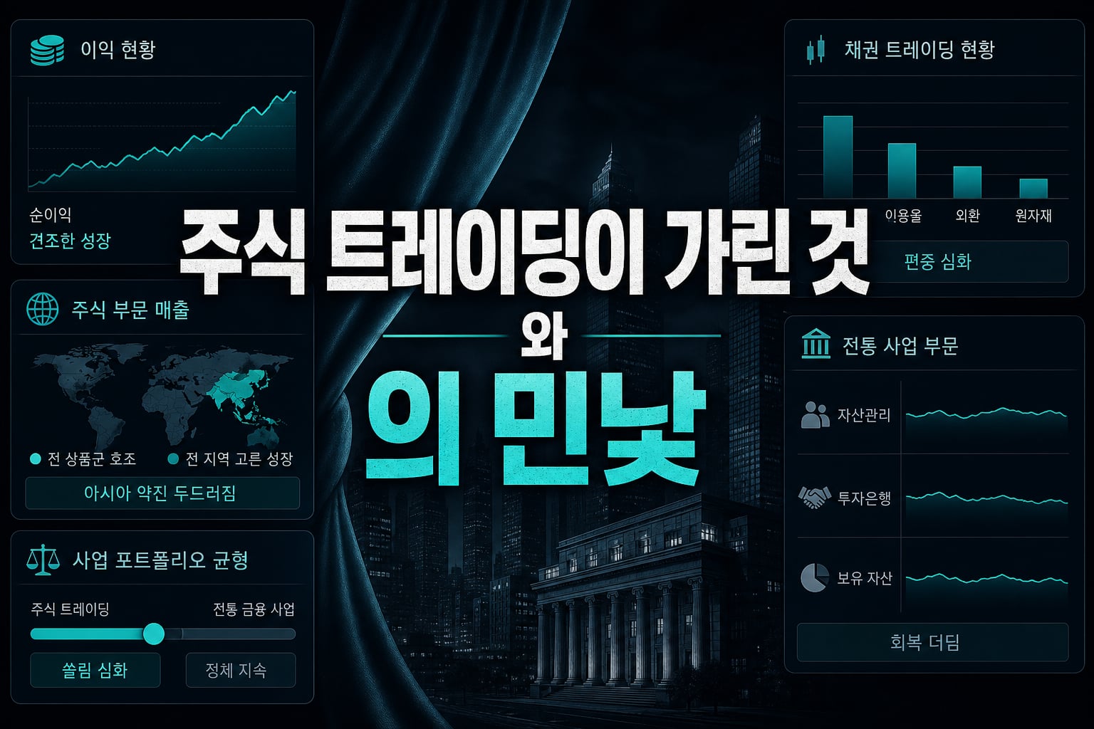 주식 트레이딩이 가린 것, FICC와 IB의 민낯