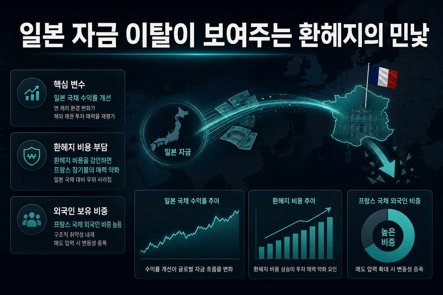 일본 자금 이탈이 보여주는 환헤지의 민낯