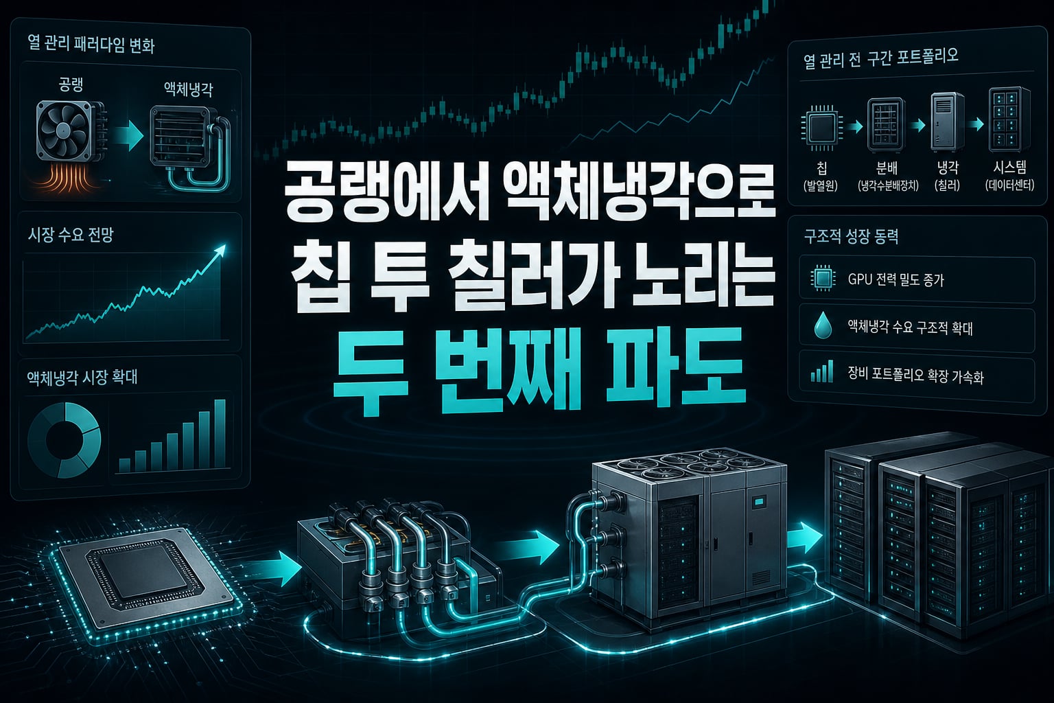 공랭에서 액체냉각으로, 칩 투 칠러가 노리는 두 번째 파도
