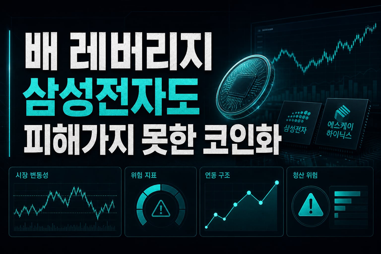 20배 레버리지, 삼성전자도 피해가지 못한 코인화