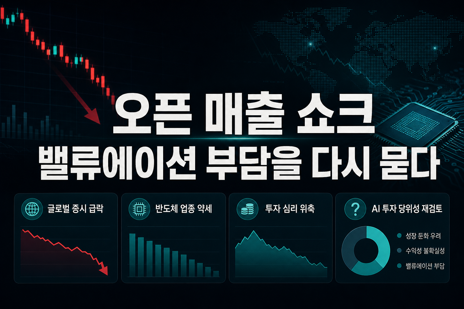 오픈AI 매출 쇼크, 밸류에이션 부담을 다시 묻다