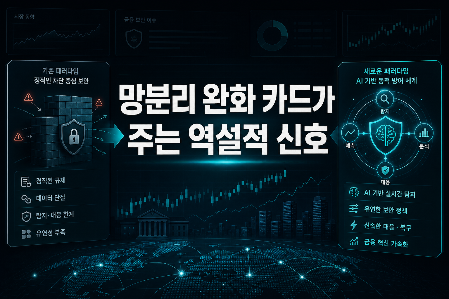 망분리 완화 카드가 주는 역설적 신호