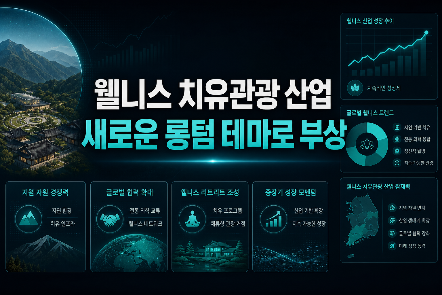 웰니스·치유관광 산업, 새로운 롱텀 테마로 부상