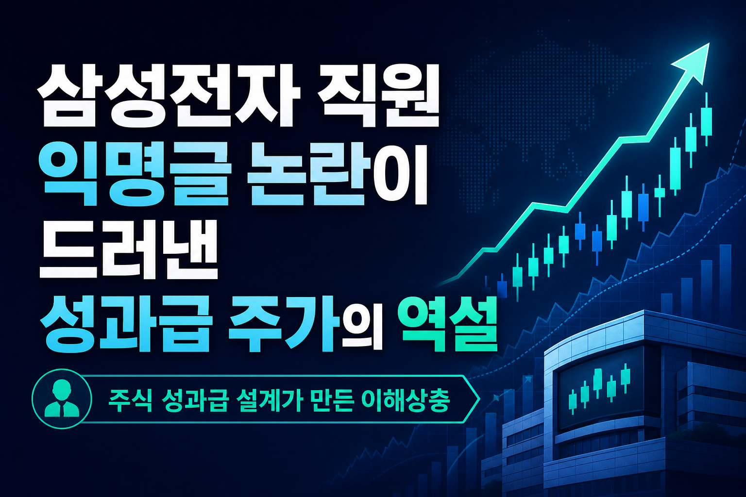 삼성전자 직원 익명글 논란이 드러낸 성과급 주가의 역설