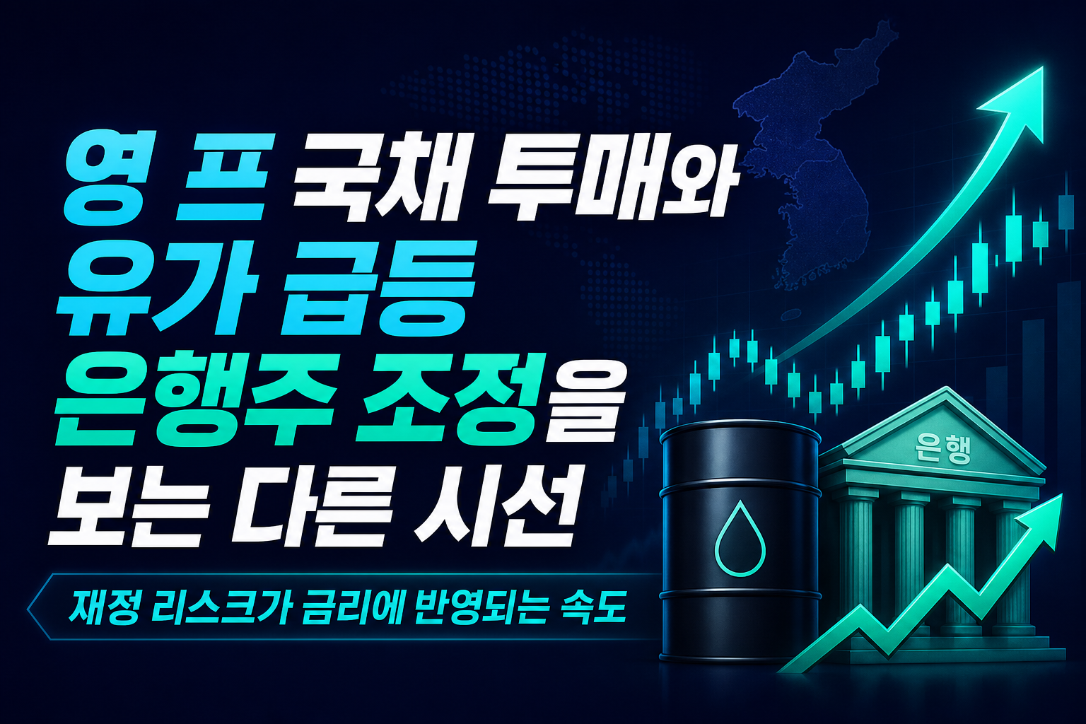 영·프 국채 투매와 유가 급등, 은행주 조정을 보는 다른 시선