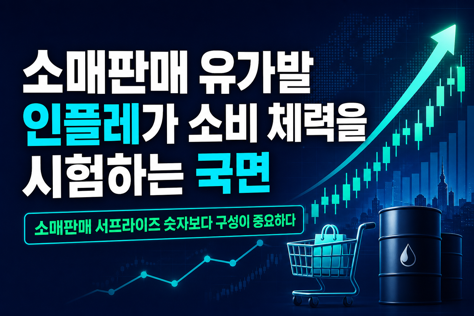 소매판매 0.8%, PPI 1.3%…유가발 인플레가 소비 체력을 시험하는 국면