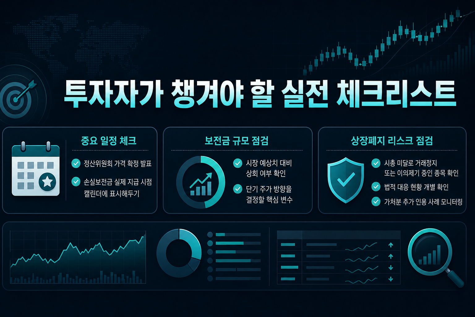 투자자가 챙겨야 할 실전 체크리스트