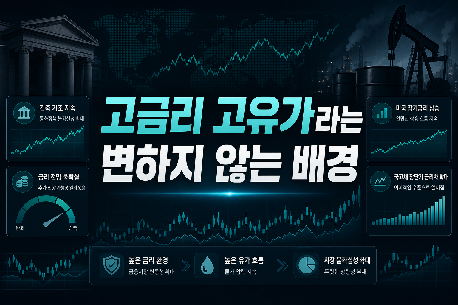 고금리·고유가라는 변하지 않는 배경