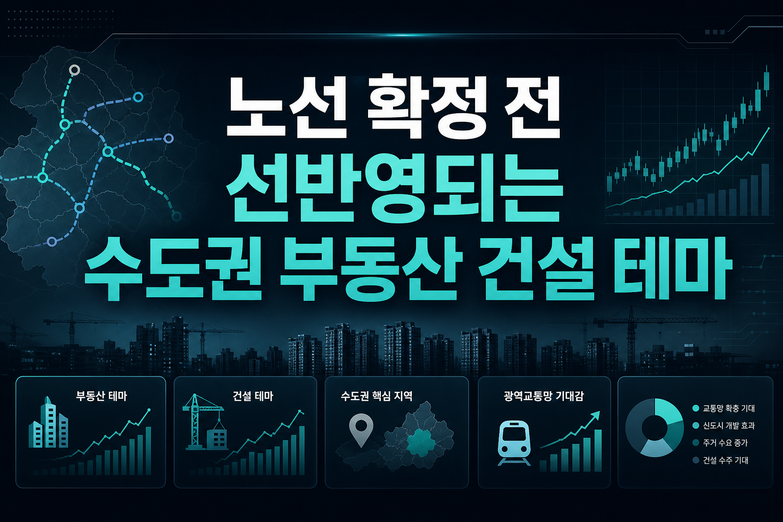 GTX 노선 확정 전 선반영되는 수도권 부동산·건설 테마