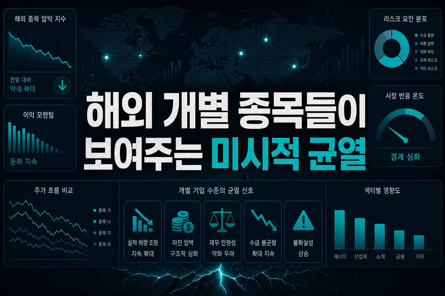 해외 개별 종목들이 보여주는 미시적 균열