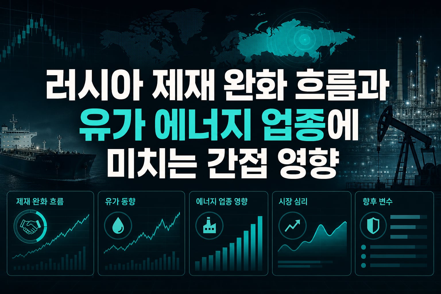 러시아 제재 완화 흐름과 유가, 에너지 업종에 미치는 간접 영향