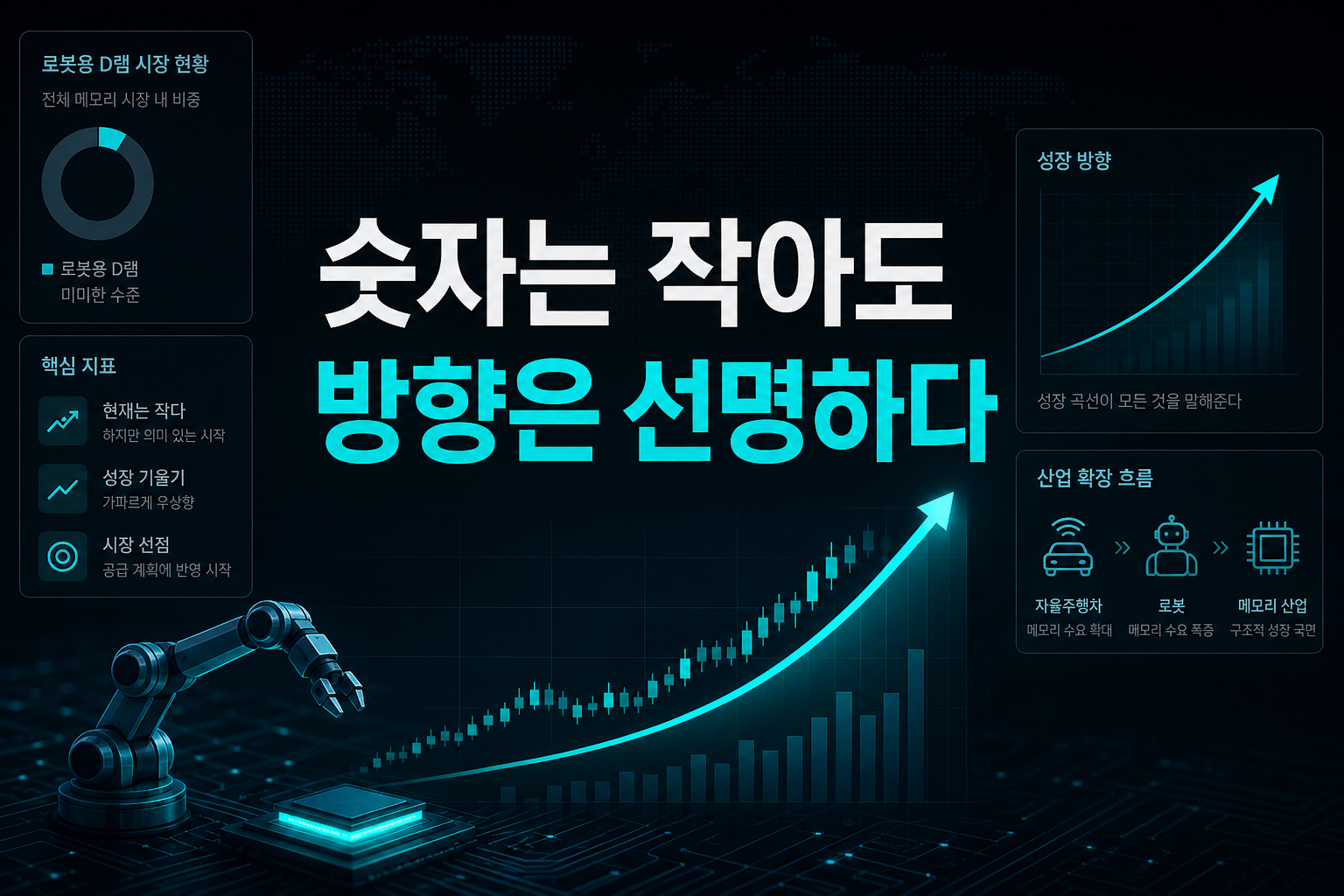 숫자는 작아도 방향은 선명하다