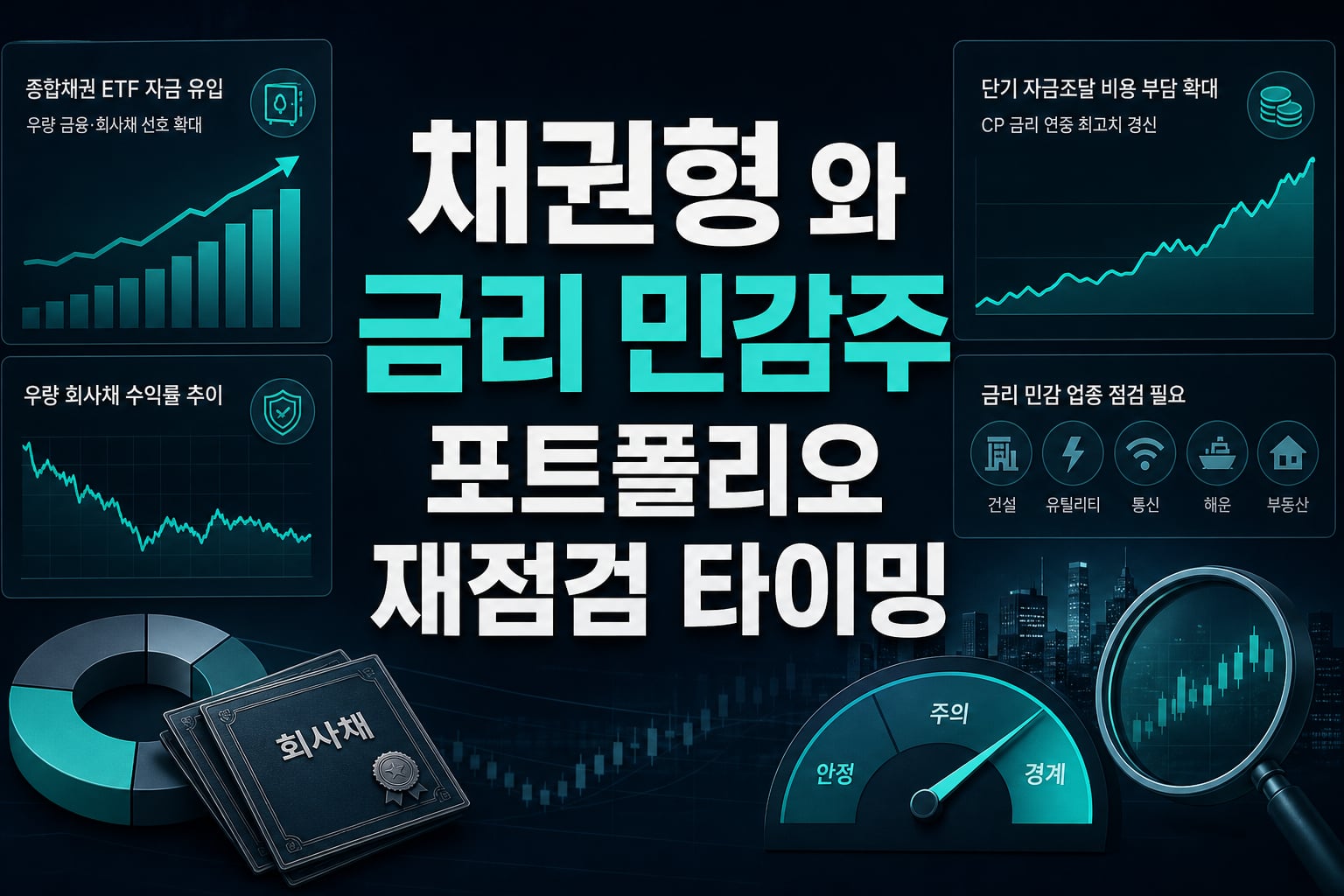 채권형 ETF와 금리 민감주, 포트폴리오 재점검 타이밍