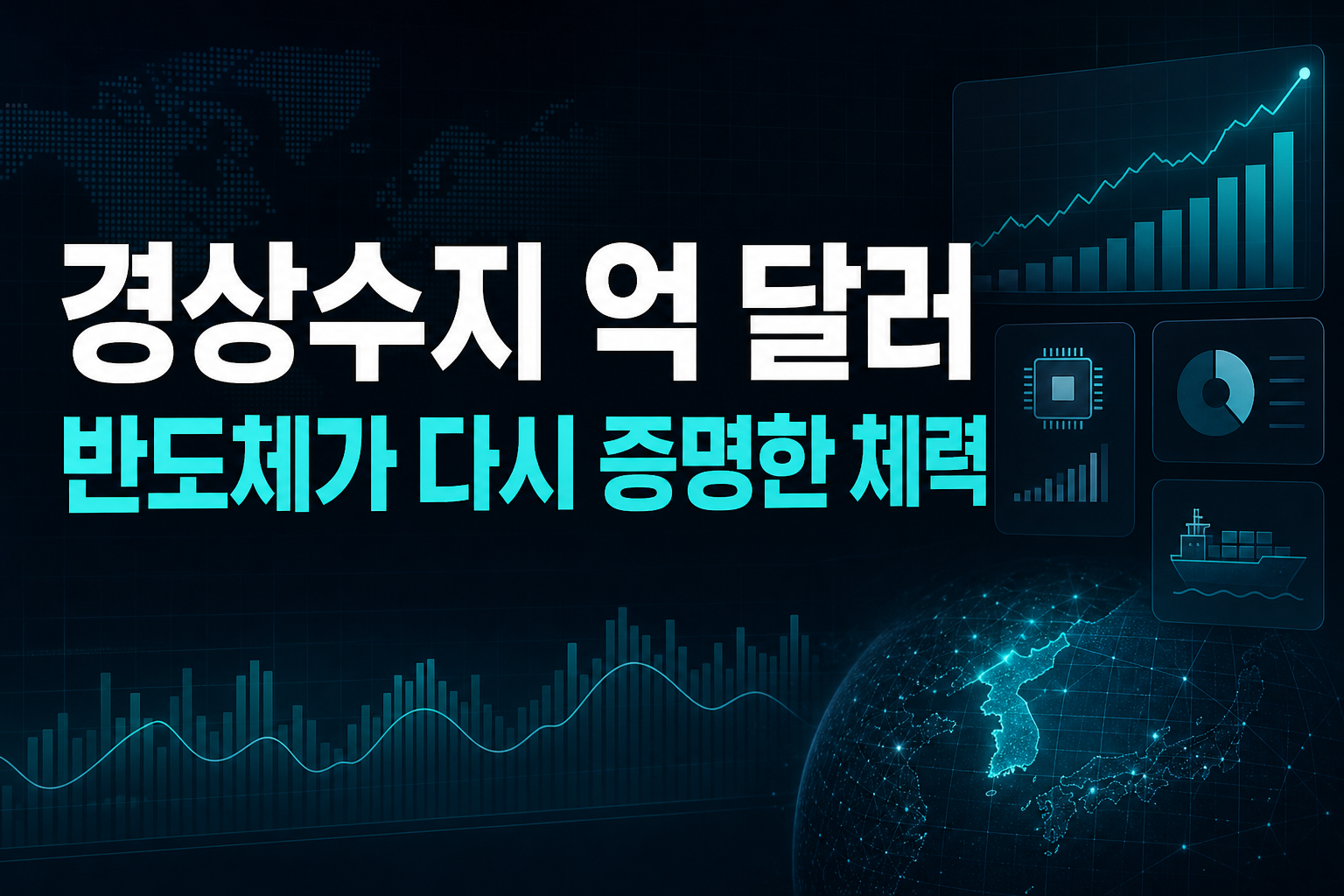 경상수지 461억 달러, 반도체가 다시 증명한 체력