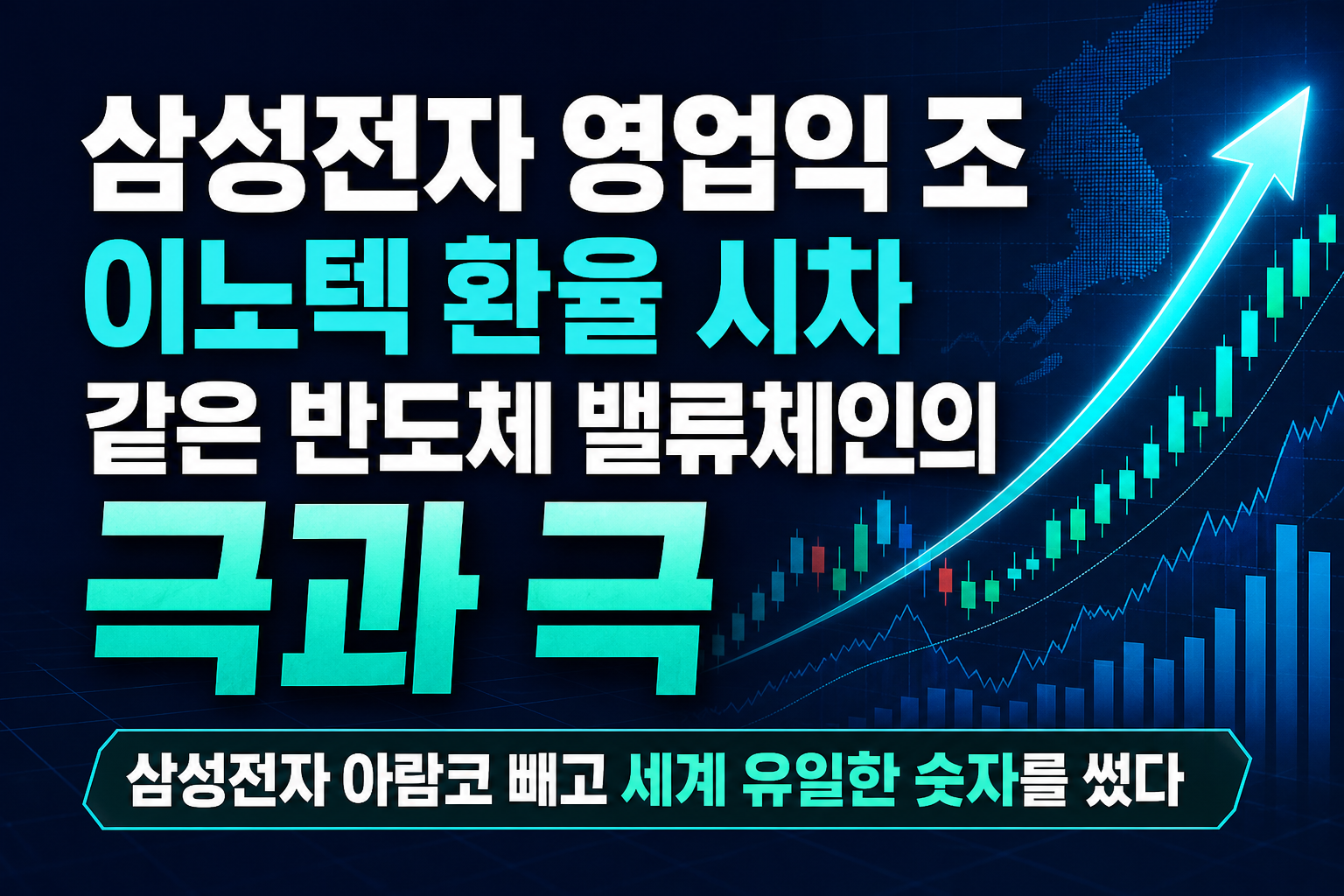 삼성전자 영업익 107조 vs LG이노텍 환율 시차, 같은 반도체 밸류체인의 극과 극