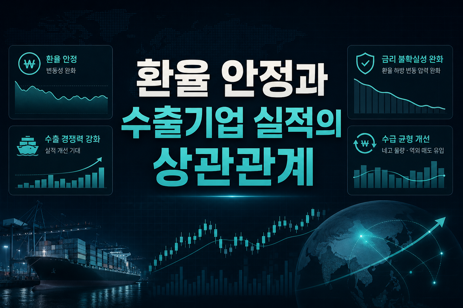 환율 안정과 수출기업 실적의 상관관계