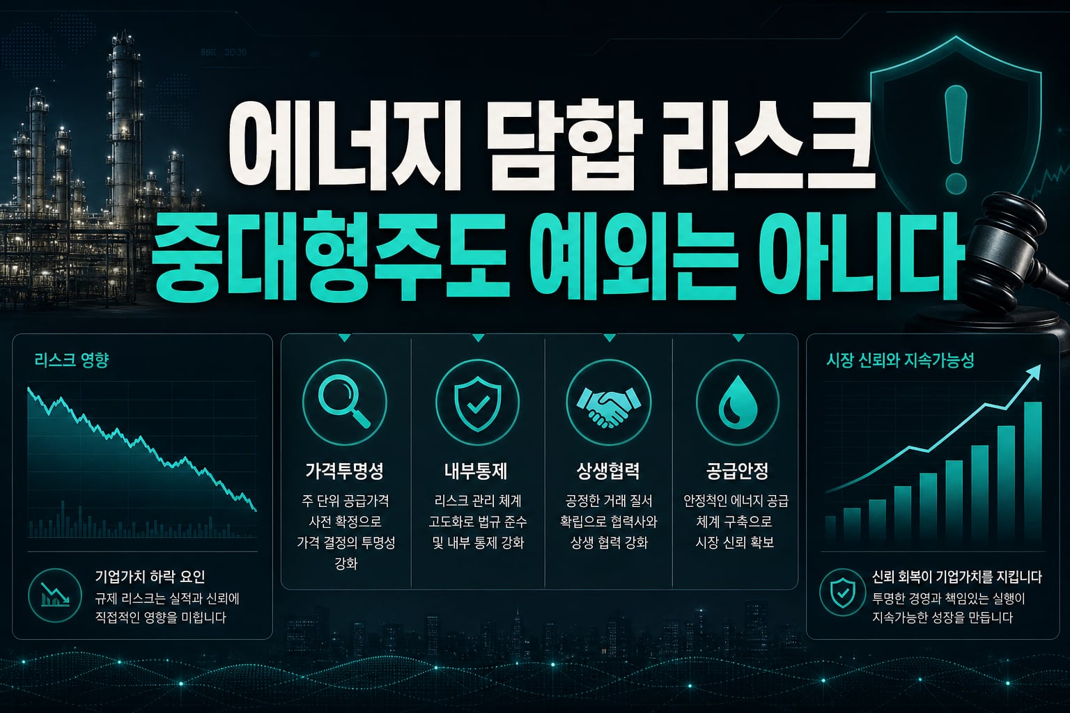 SK에너지 담합 리스크, 중대형주도 예외는 아니다