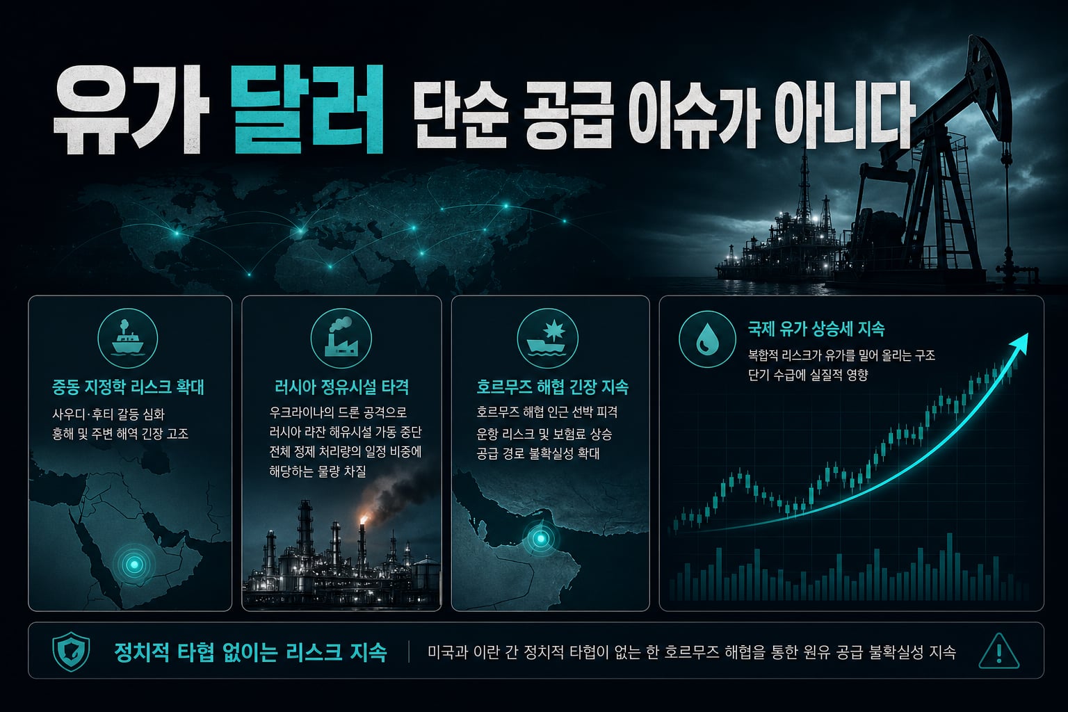 유가 100달러, 단순 공급 이슈가 아니다