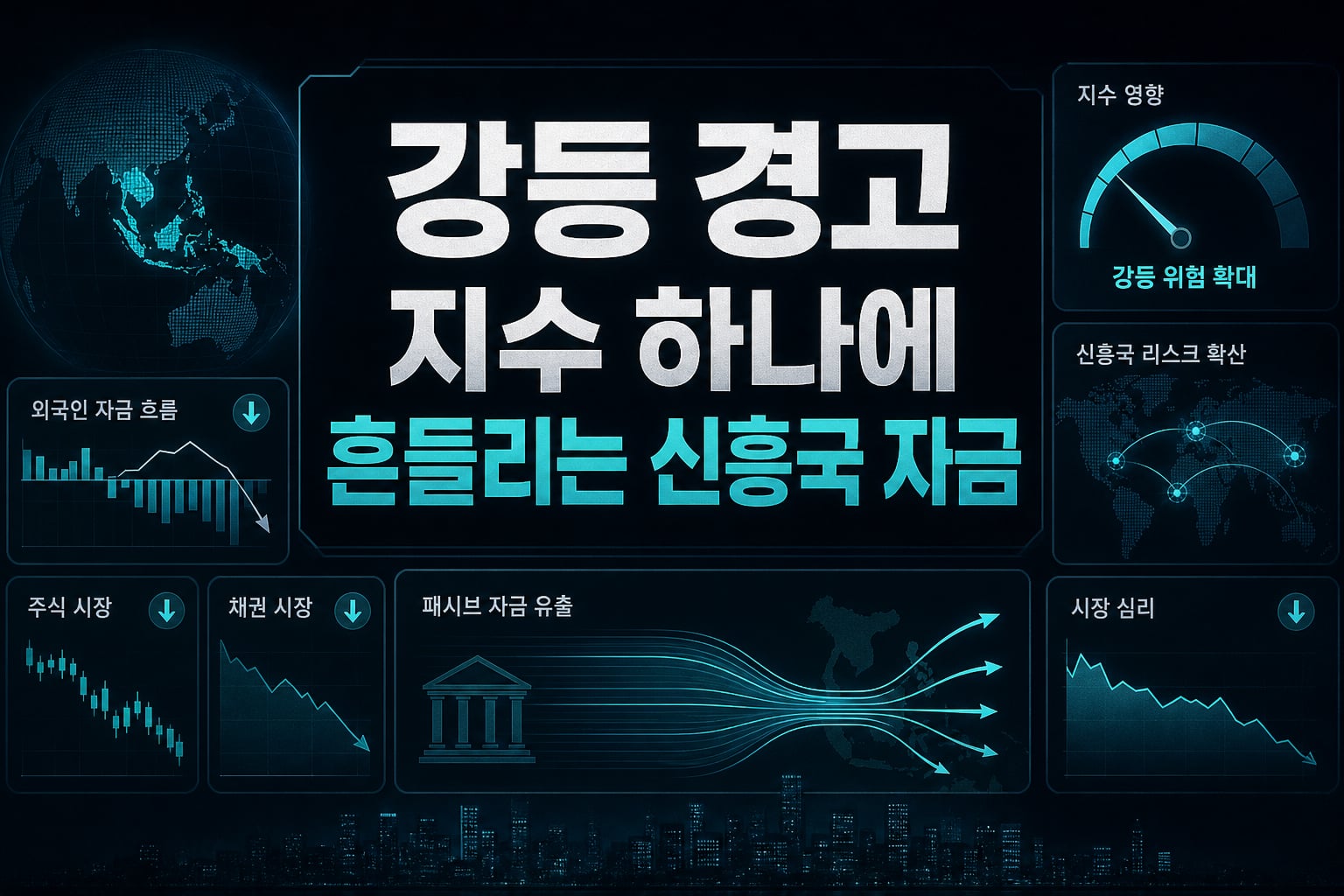 MSCI 강등 경고, 지수 하나에 흔들리는 신흥국 자금