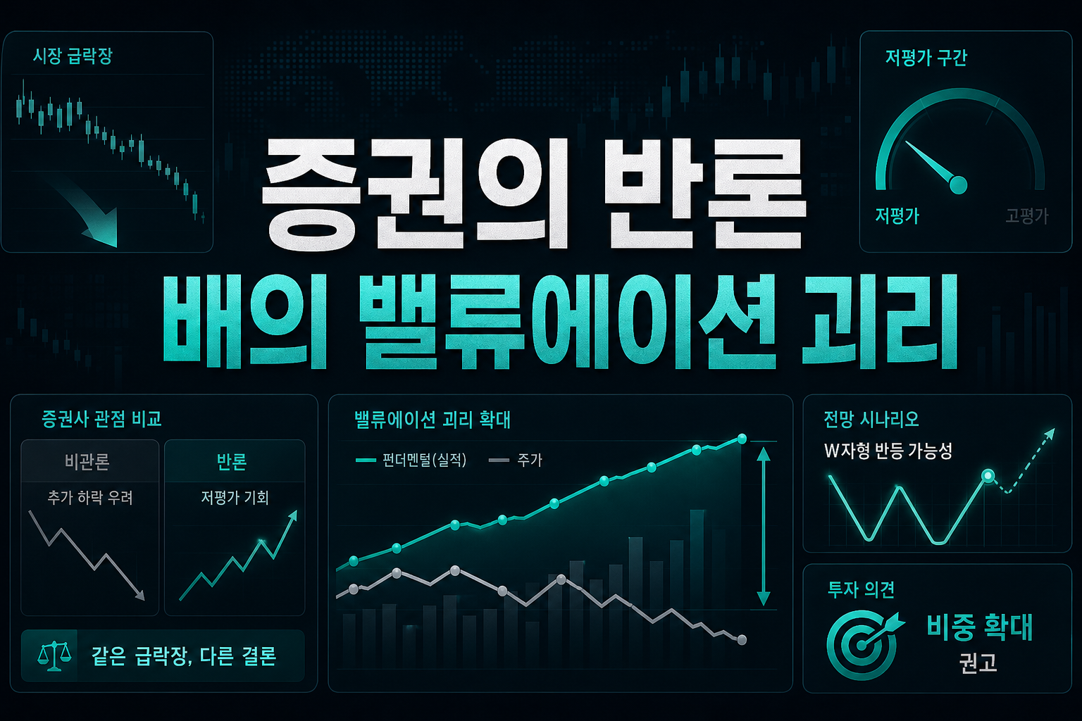 KB증권의 반론, PER 3배의 밸류에이션 괴리