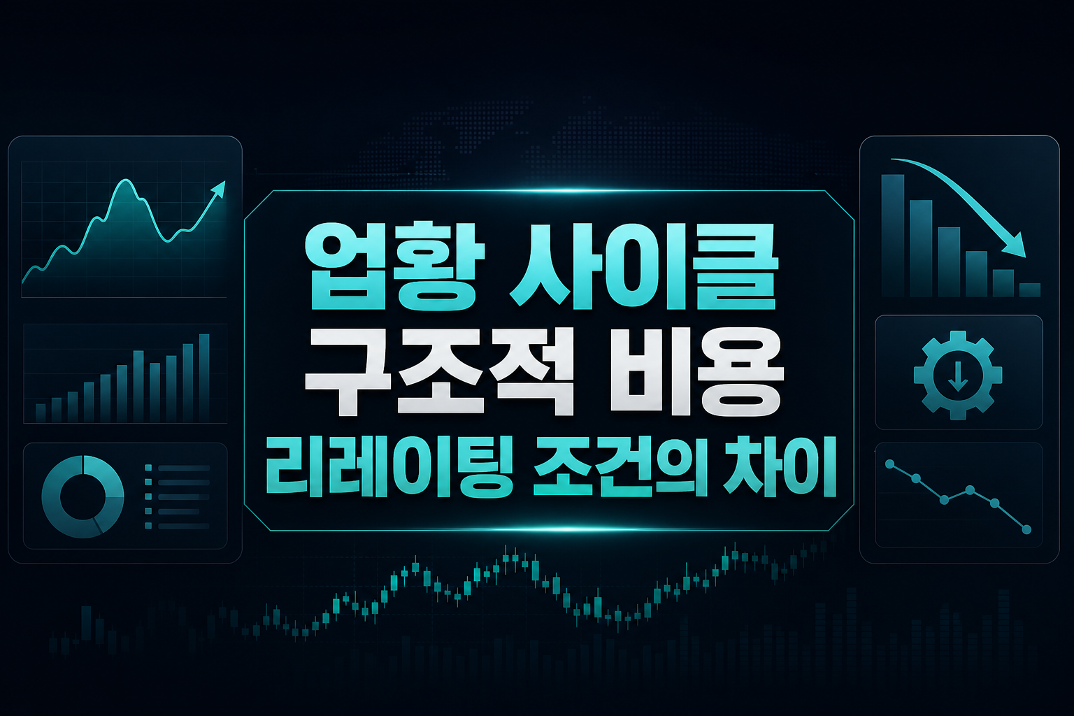 업황 사이클 vs 구조적 비용, 리레이팅 조건의 차이