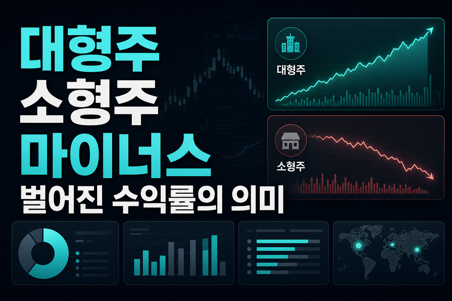 대형주 65% vs 소형주 마이너스 5%, 벌어진 수익률의 의미