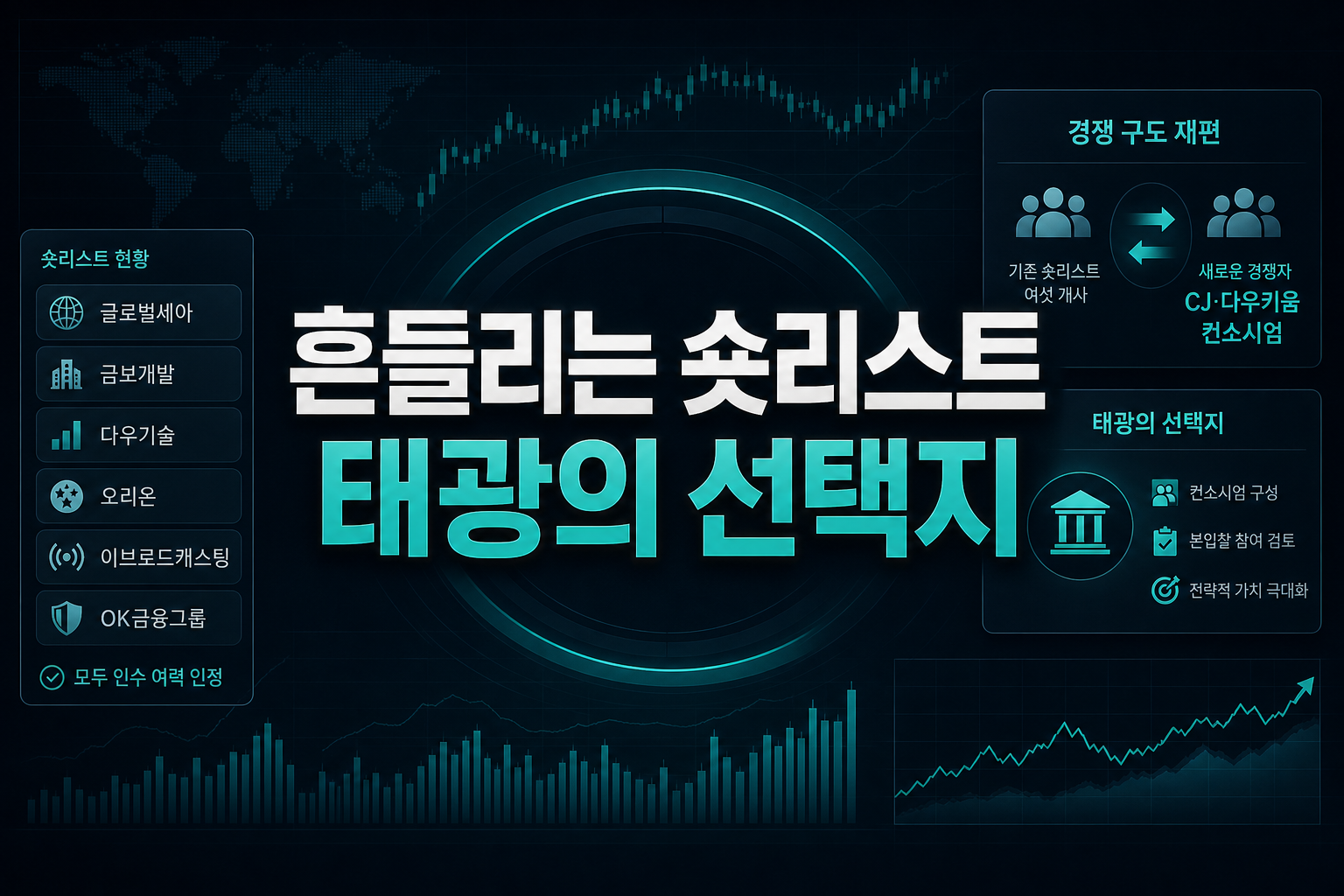 흔들리는 숏리스트, 태광의 선택지