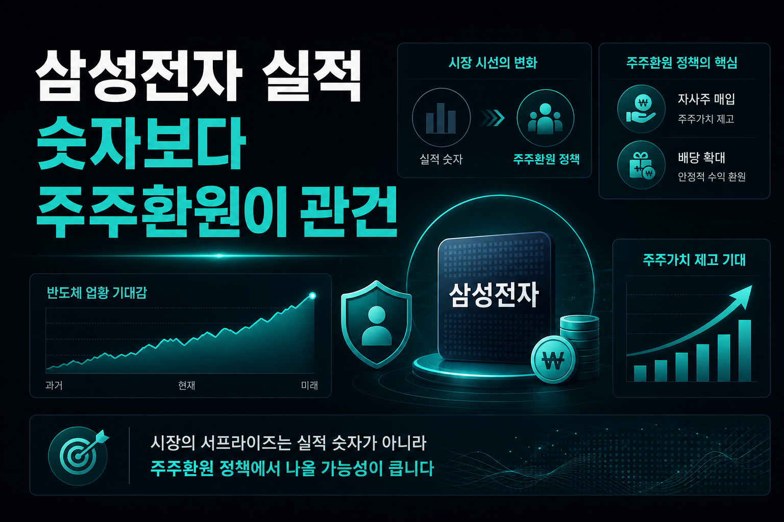삼성전자 실적, 숫자보다 주주환원이 관건
